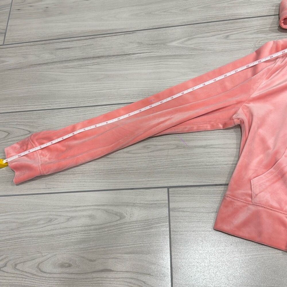 NWT juicy couture Strawberry ice pink track suit size large Bedazzled butt and - Picture 7 of 12